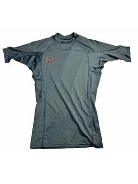 🔥 O’Neill Hyperdry Surf Rash Guard Gray Performance Top NWT 8885-8 🔥🌊